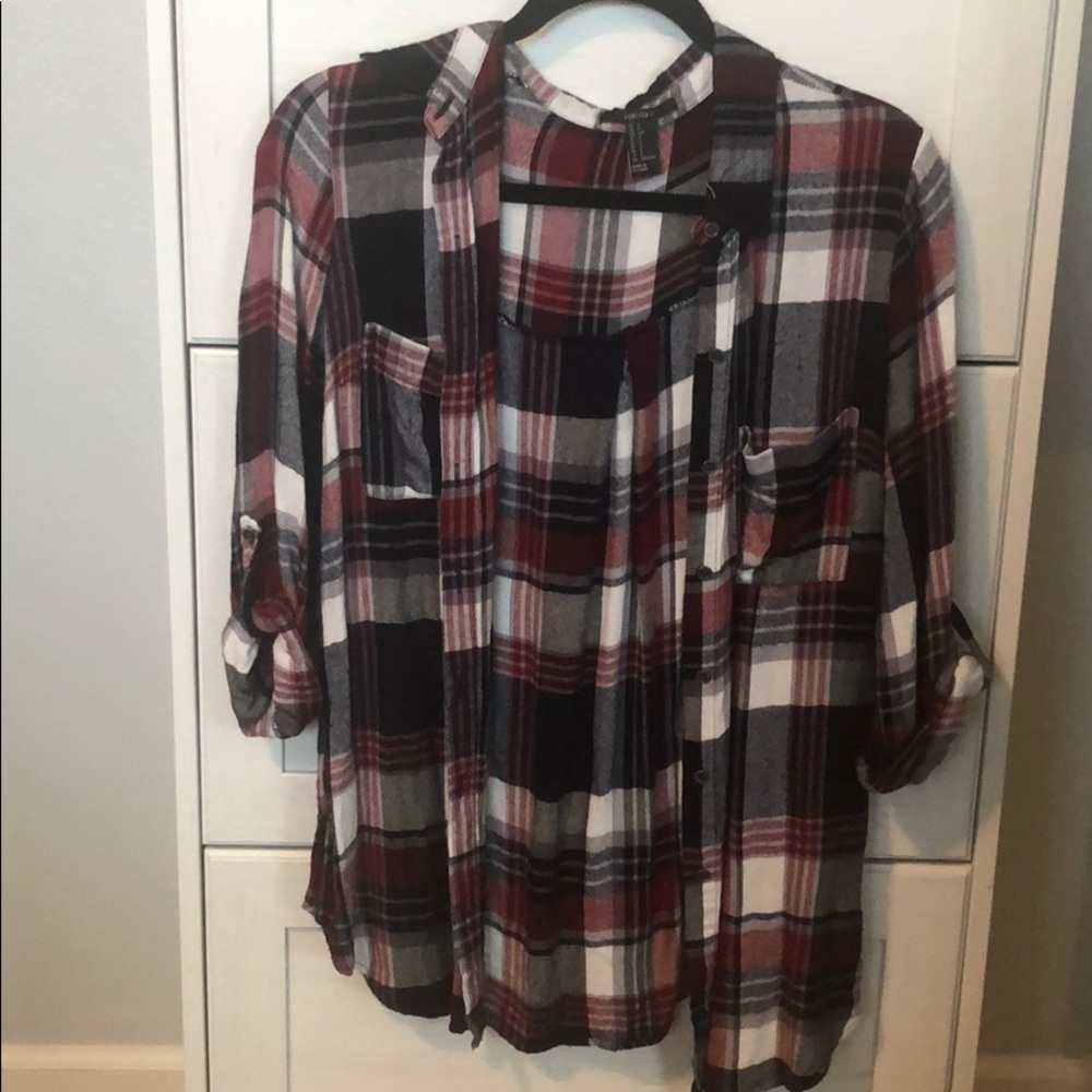 Forever 21 flannel shirt